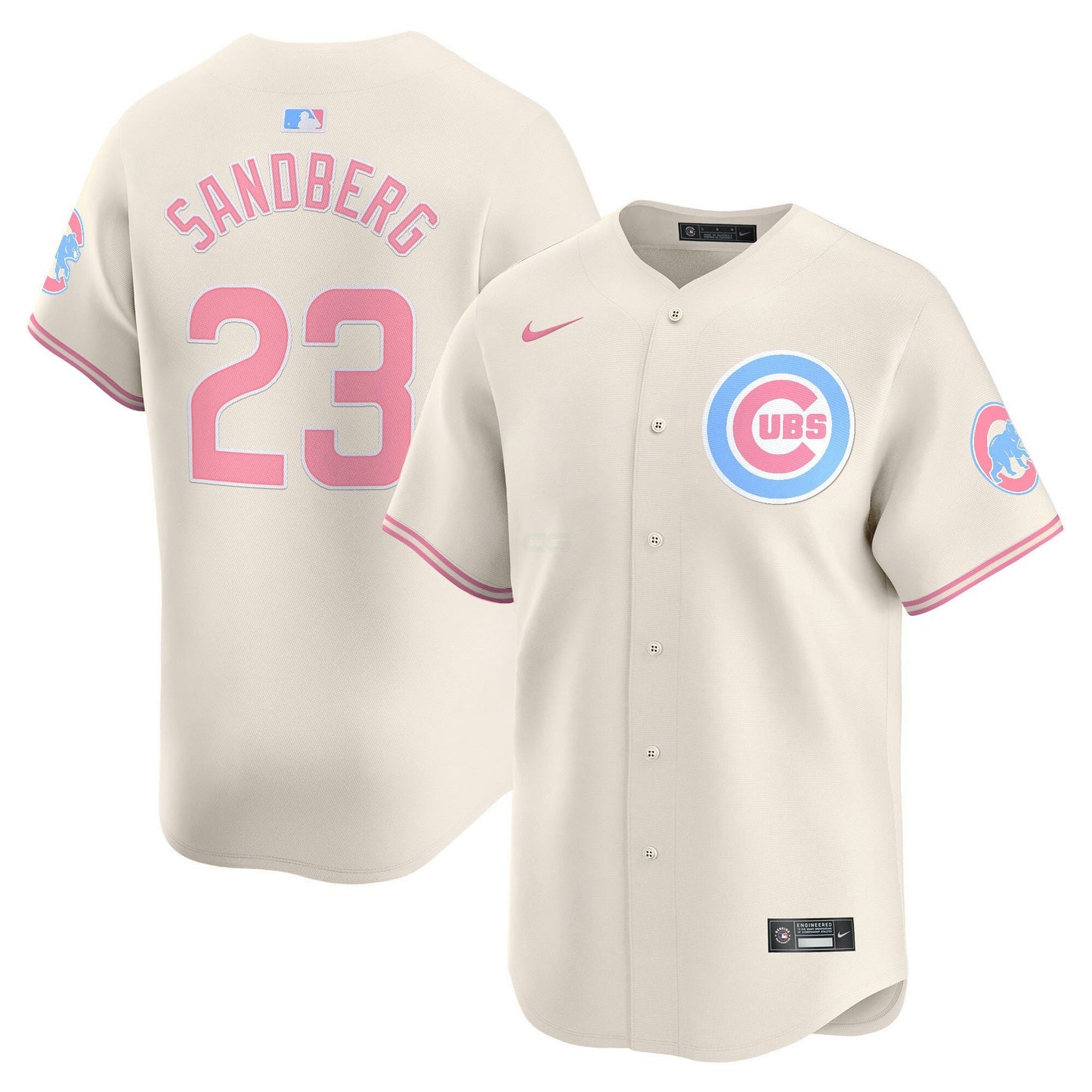 Camisa MLB Unisex Chicago Bubblegum Pink Vapor Premier Limited Jersey