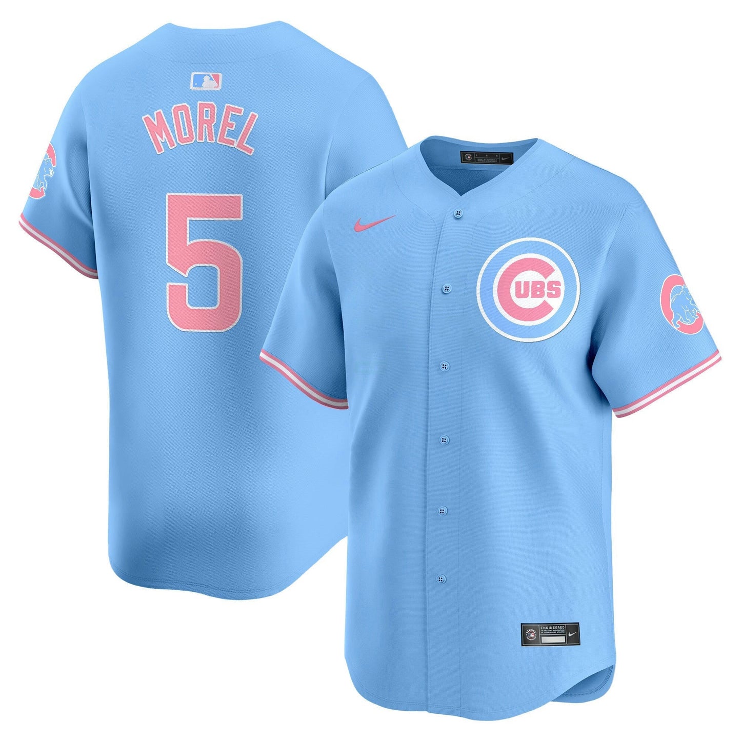 Camisa MLB Unisex Chicago Bubblegum Pink Vapor Premier Limited Jersey