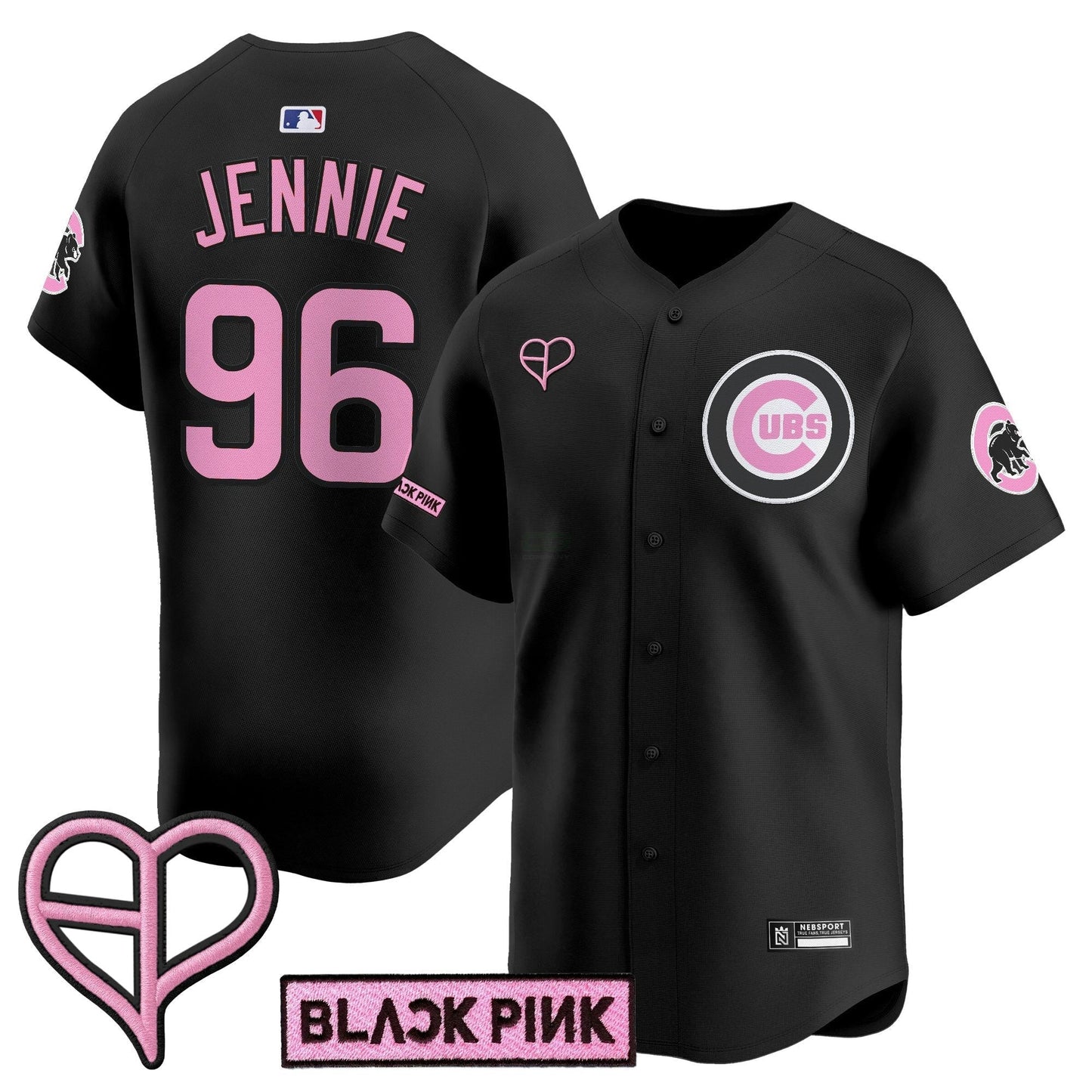 Camisa MLB Unisex Chicago x BLACKPINK 2025 Vapor Premier Limited Jersey