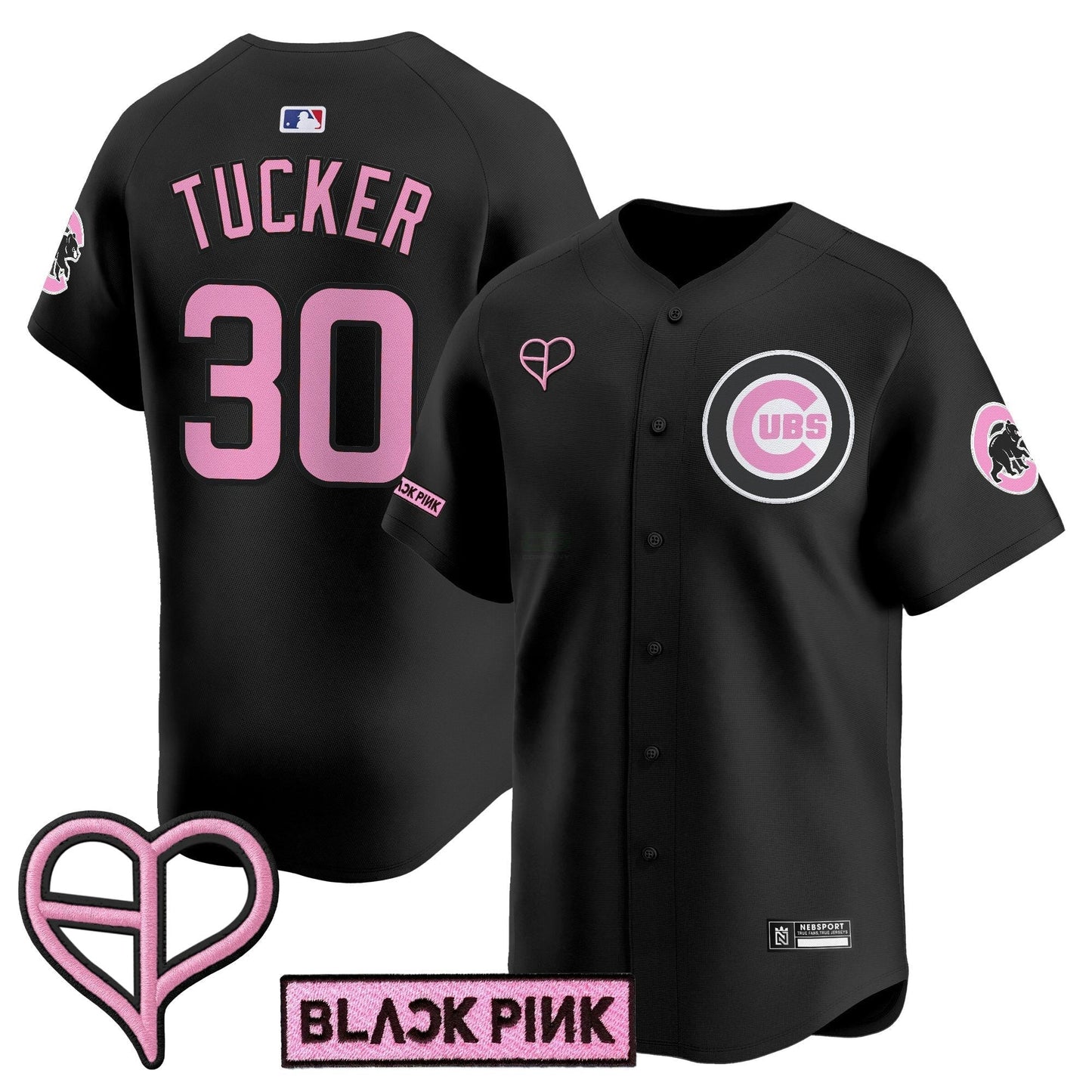Camisa MLB Unisex Chicago x BLACKPINK 2025 Vapor Premier Limited Jersey