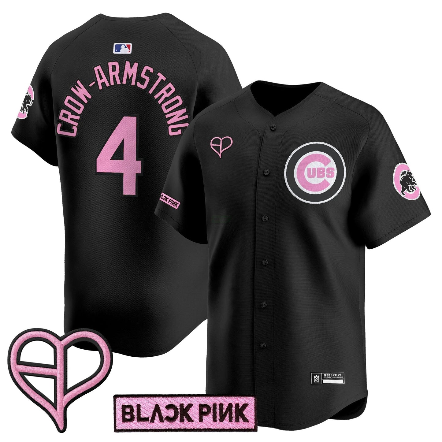 Camisa MLB Unisex Chicago x BLACKPINK 2025 Vapor Premier Limited Jersey