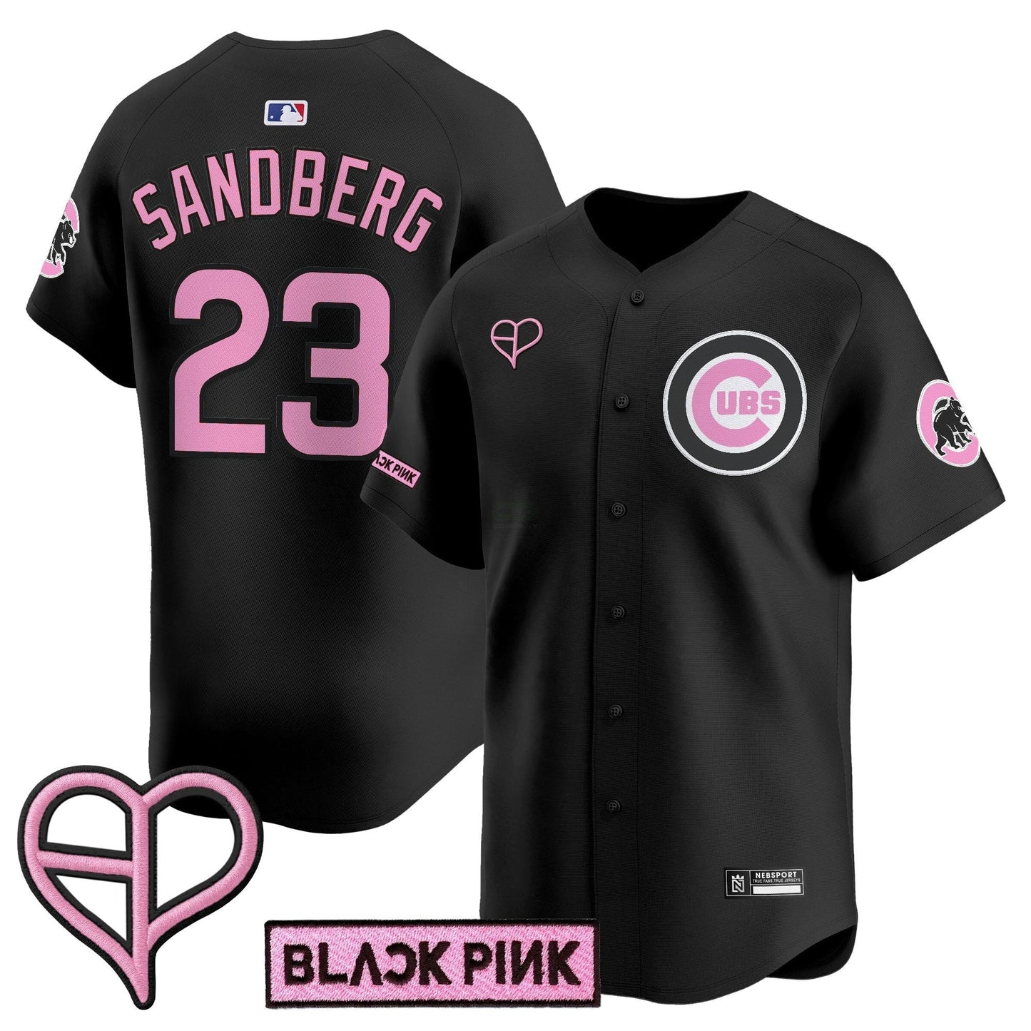 Camisa MLB Unisex Chicago x BLACKPINK 2025 Vapor Premier Limited Jersey