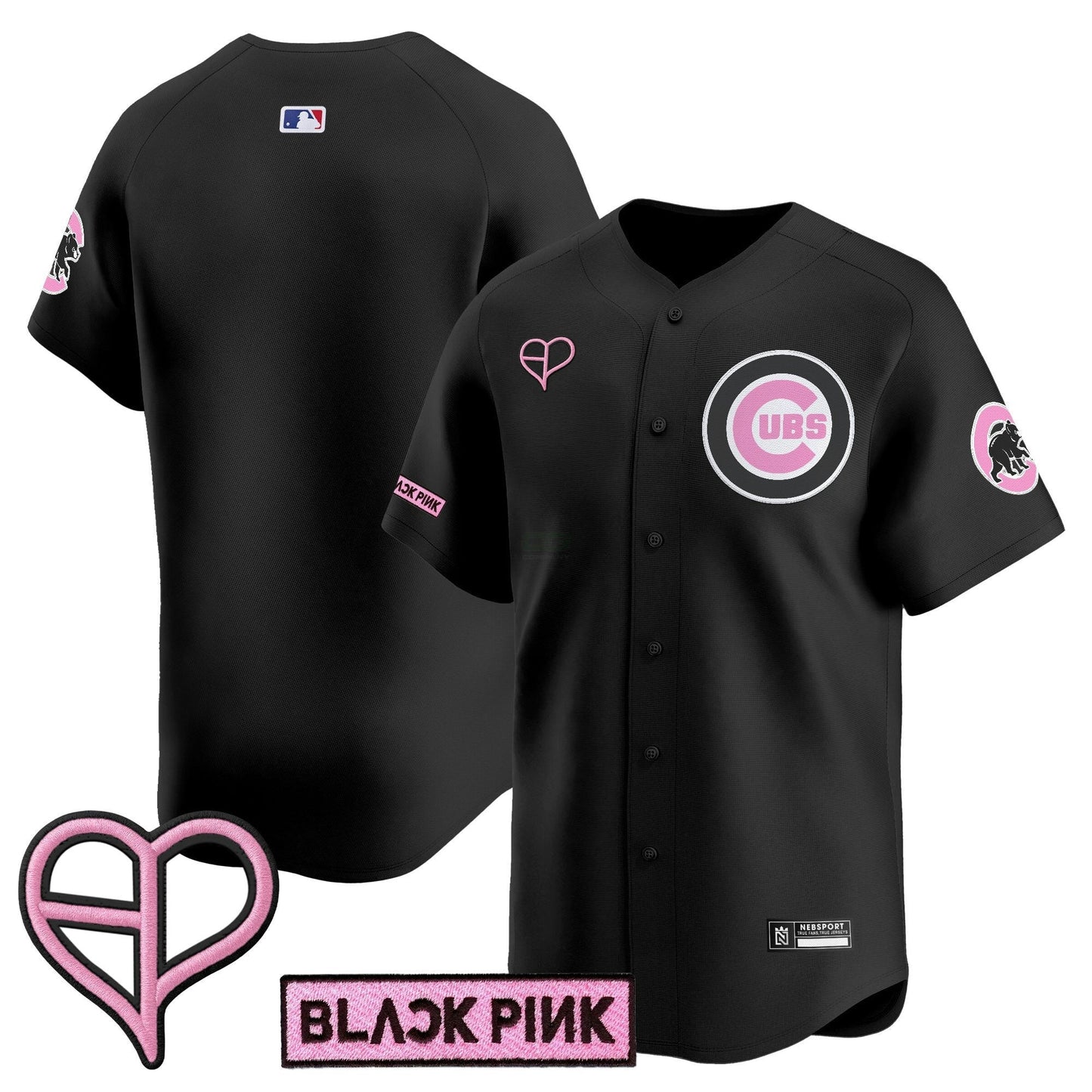 Camisa MLB Unisex Chicago x BLACKPINK 2025 Vapor Premier Limited Jersey