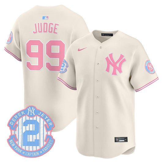 Camisa MLB Unisex New York Bubblegum Pink Vapor Premier Limited Jersey