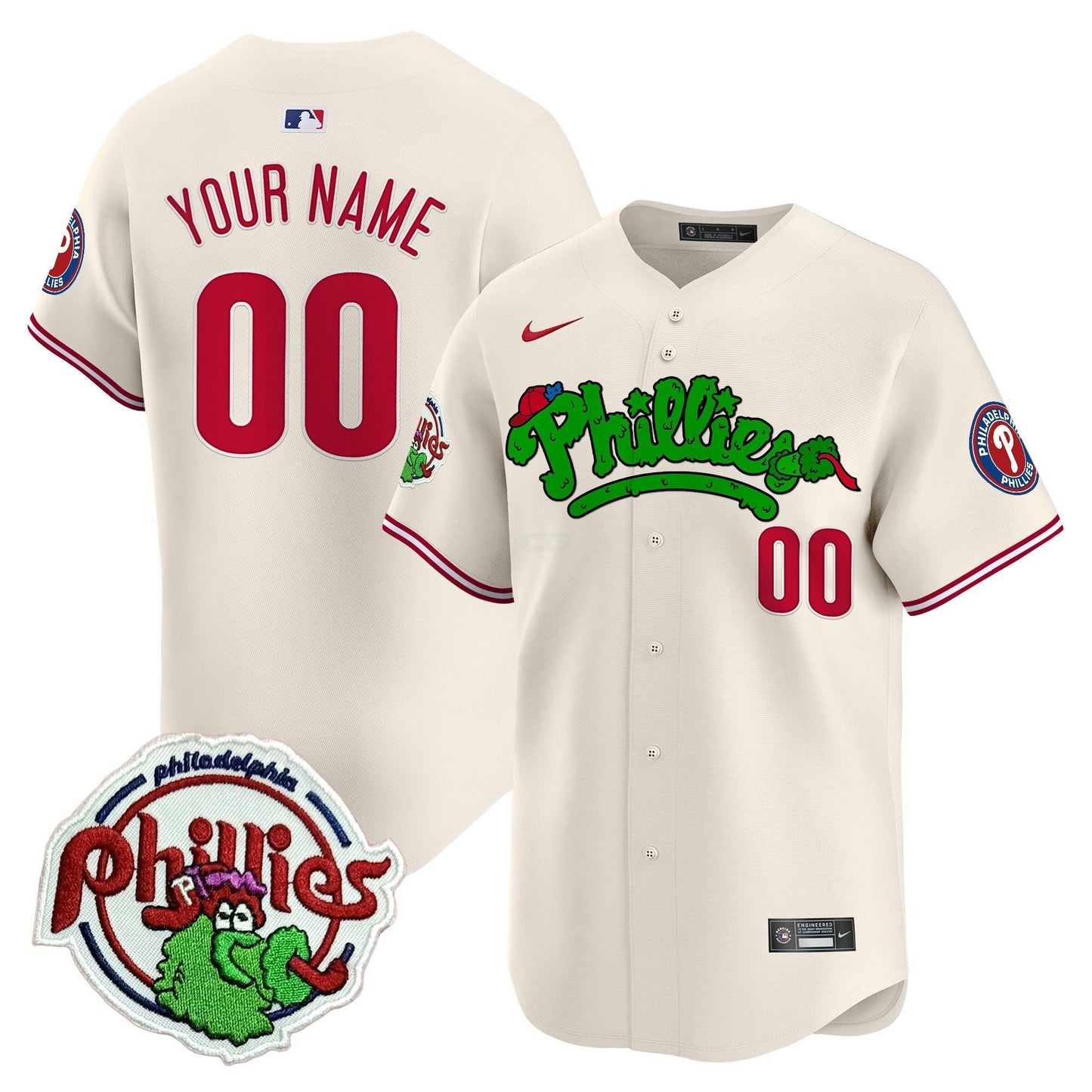 Camisa MLB Unisex Phanatic Patch Vapor Premier Limited Jersey V2 - Personalizada