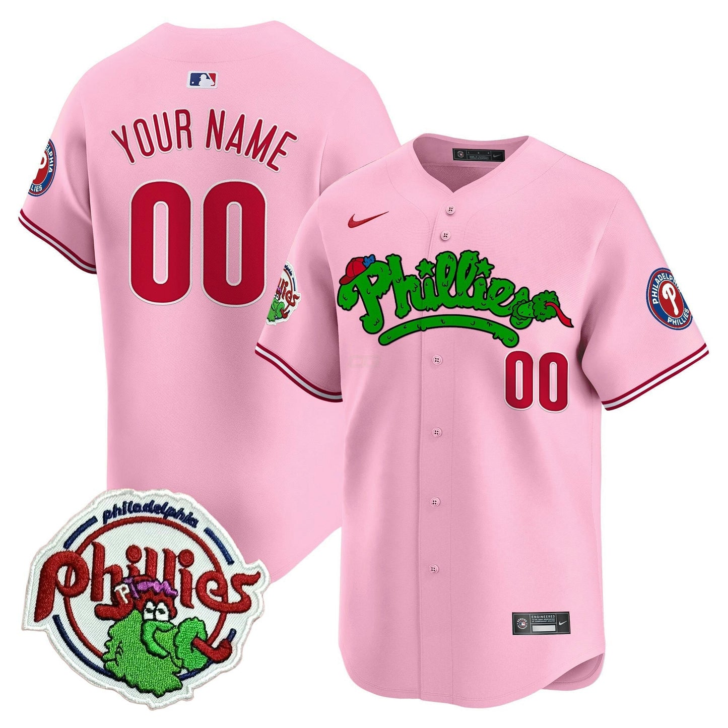 Camisa MLB Unisex Phanatic Patch Vapor Premier Limited Jersey V2 - Personalizada