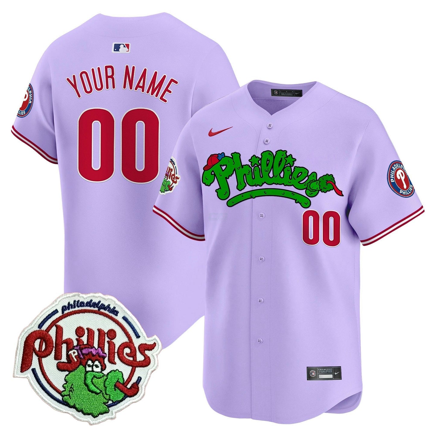 Camisa MLB Unisex Phanatic Patch Vapor Premier Limited Jersey V2 - Personalizada