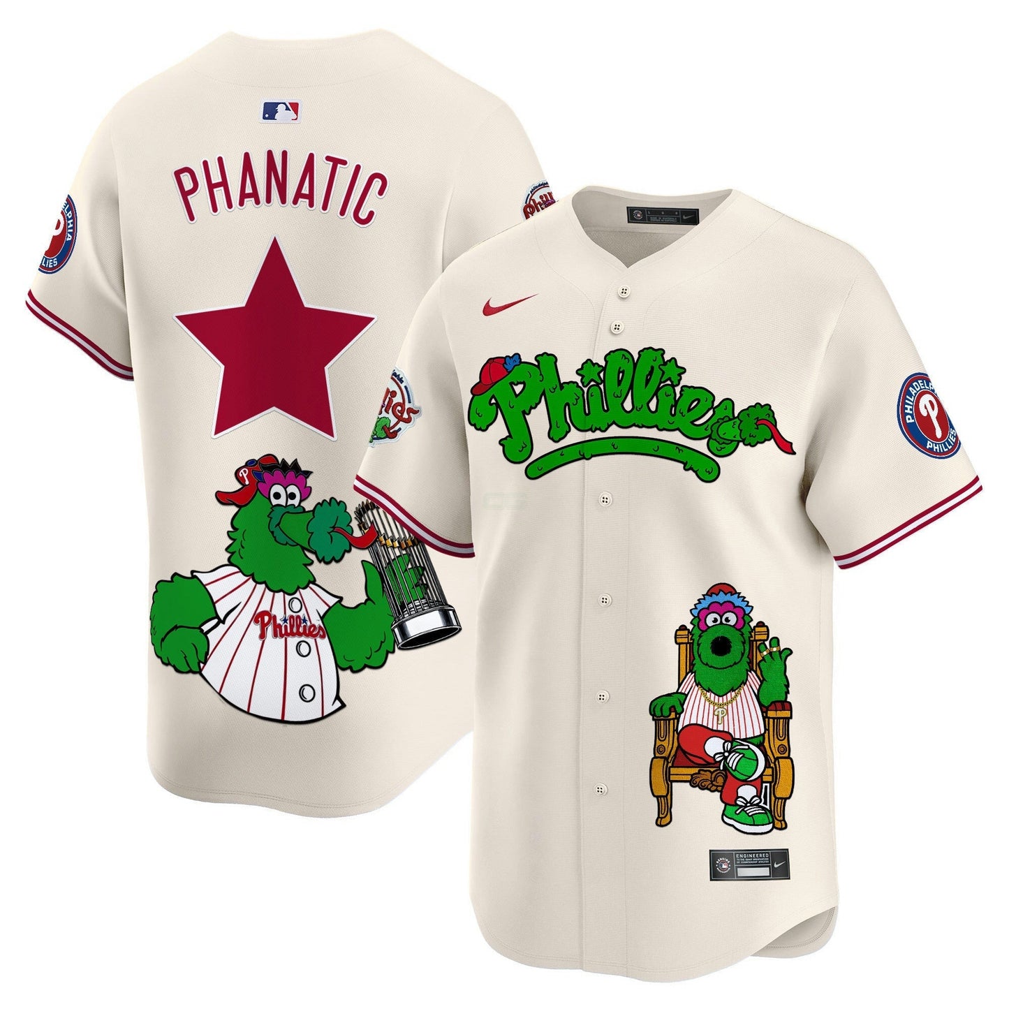 Camisa MLB Unisex Phanatic Vapor Premier Limited Jersey – Printed