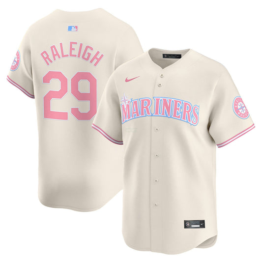 Camisa MLB Unisex Seattle Bubblegum Pink Vapor Premier Limited Jersey