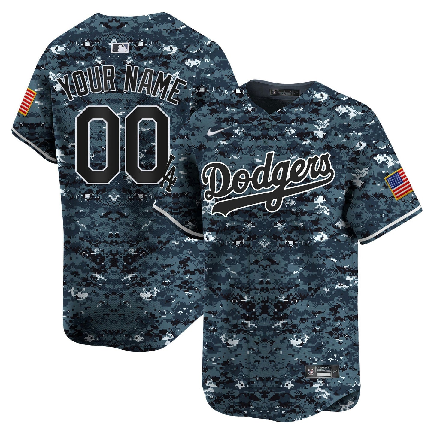 Camisa MLB Los Angeles Dodgers USMC Alternativa Vapor Premier Limited Jersey