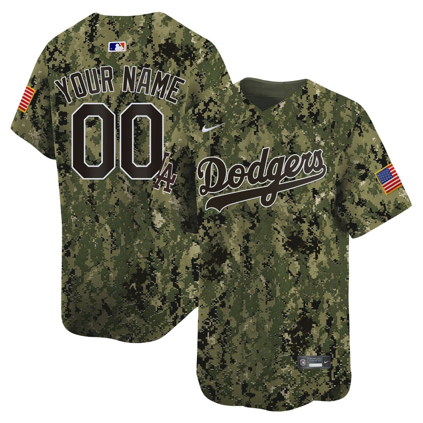 Camisa MLB Los Angeles Dodgers USMC Alternativa Vapor Premier Limited Jersey