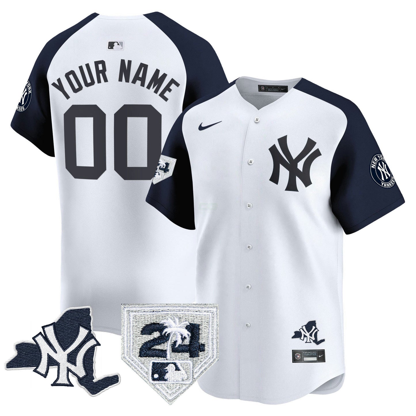 Camisa MLB Vapor Premier Limited Jersey – New York Patch