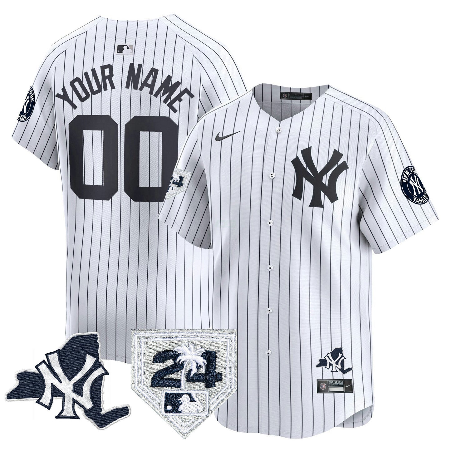 Camisa MLB Vapor Premier Limited Jersey – New York Patch