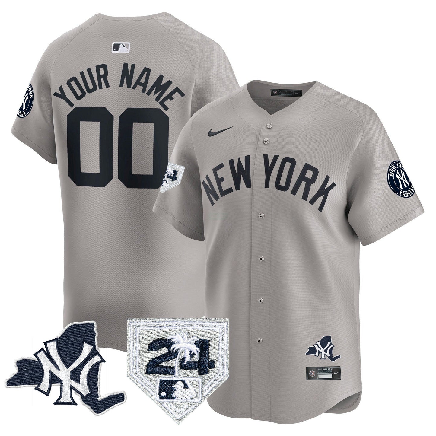 Camisa MLB Vapor Premier Limited Jersey – New York Patch