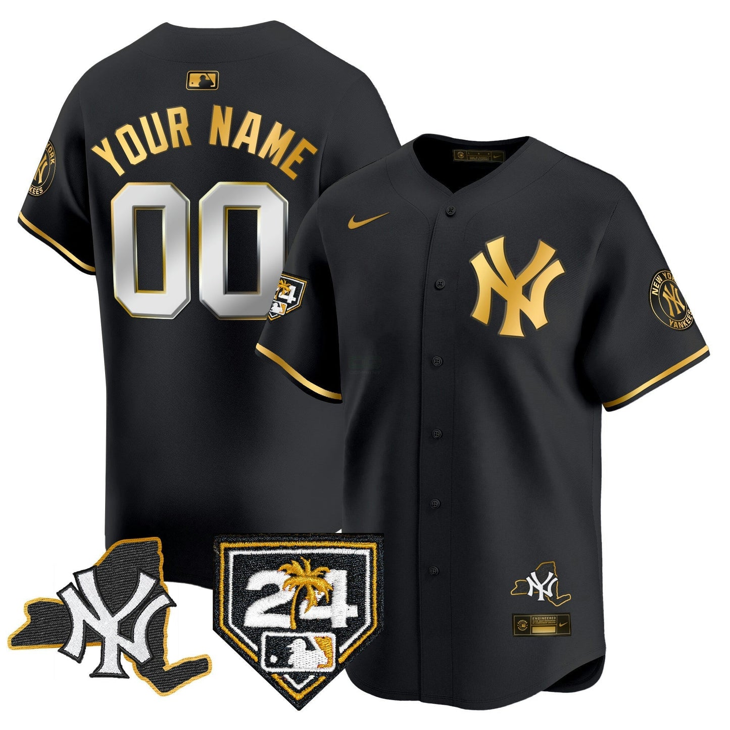 Camisa MLB Vapor Premier Limited Jersey – New York Patch