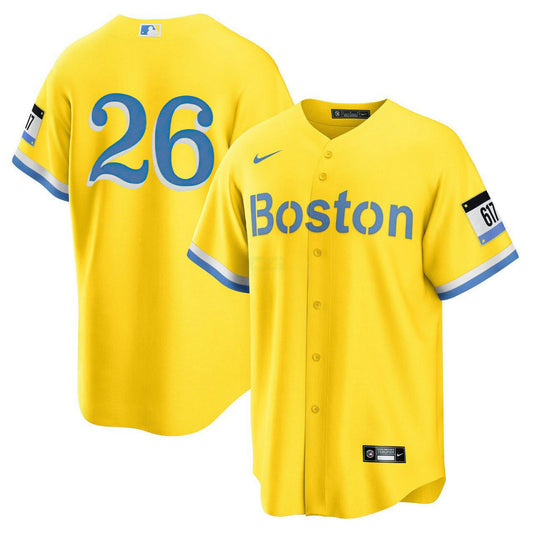 Camisa MLB Wade Boggs Boston City Connect Jersey - Cool