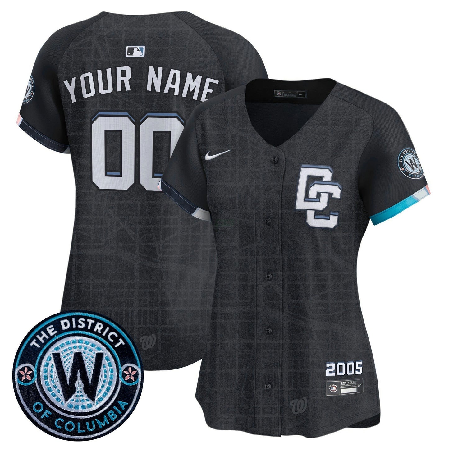 Camisa MLB Washington 2025 City Connect Vapor Premier Limited Jersey – Stitched