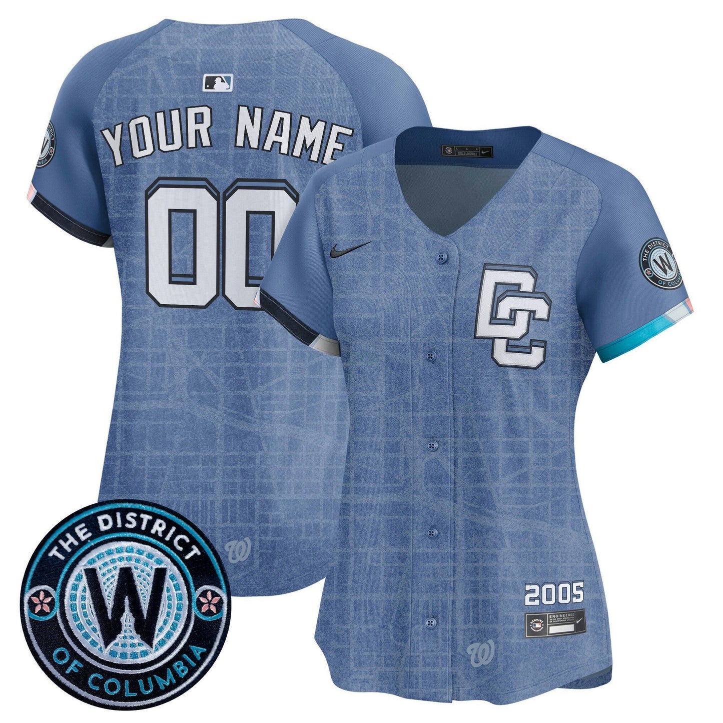 Camisa MLB Washington 2025 City Connect Vapor Premier Limited Jersey – Stitched