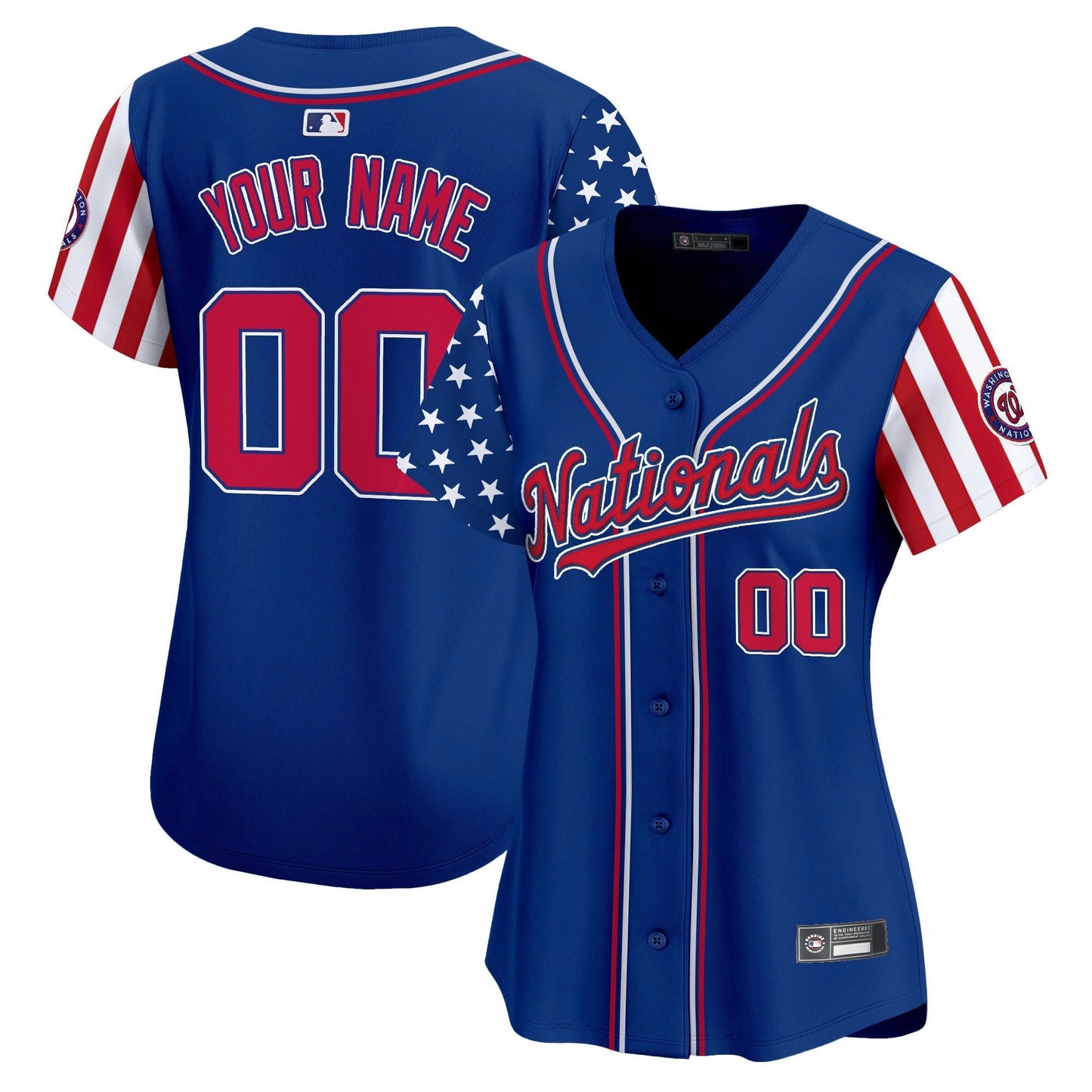 Camisa MLB Washington 2025 Independence Day Vapor Premier Limited Jersey