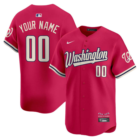 Camisa MLB Washington Cherry Blossom Style Vapor Limited Jersey