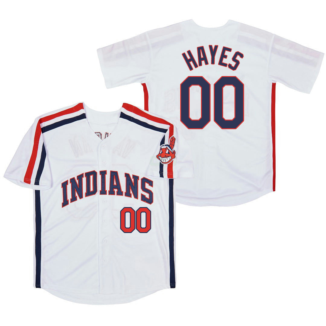 Camisa MLB Willie Mays Hayes Indians Jersey (Ships in 3–6 Weeks) - Branca