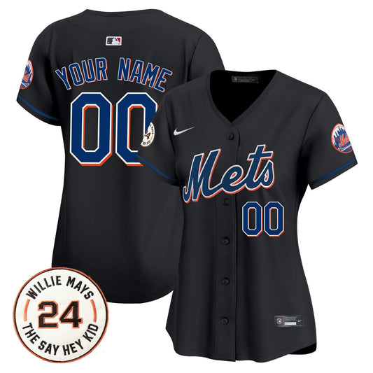 Camisa MLB Willie Mays Patch Vapor Premier Limited Jersey