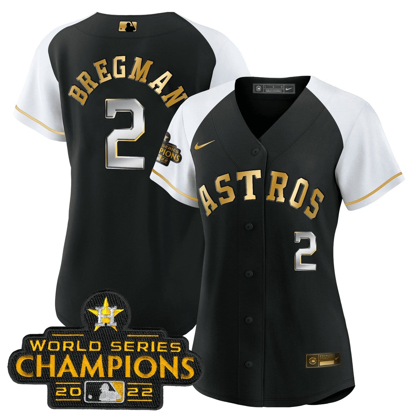Camisa MLB Women’s 2023 Dourada Alternativa Jersey