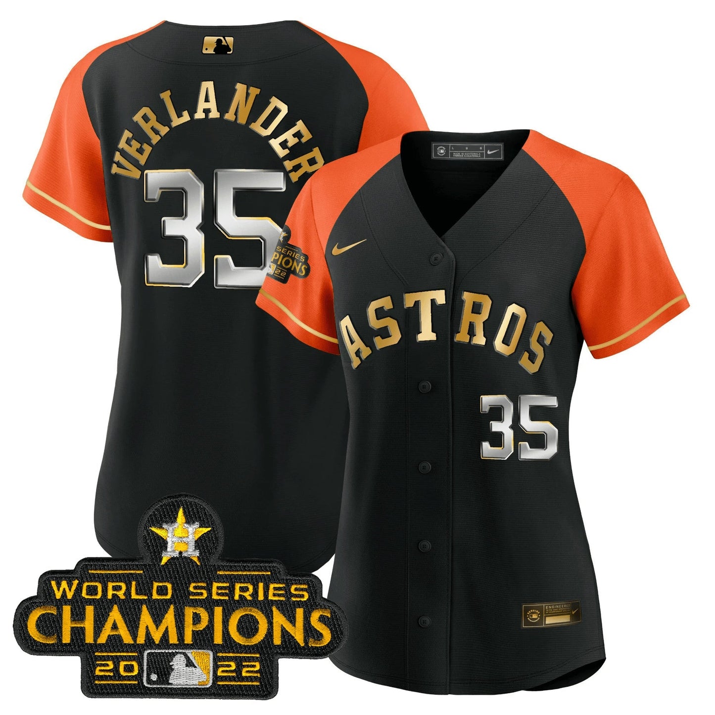 Camisa MLB Women’s 2023 Dourada Alternativa Jersey