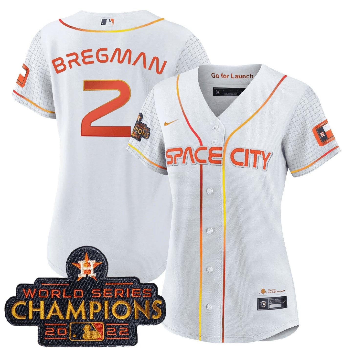 Camisa MLB Women’s 2023 Space City Champions Jersey