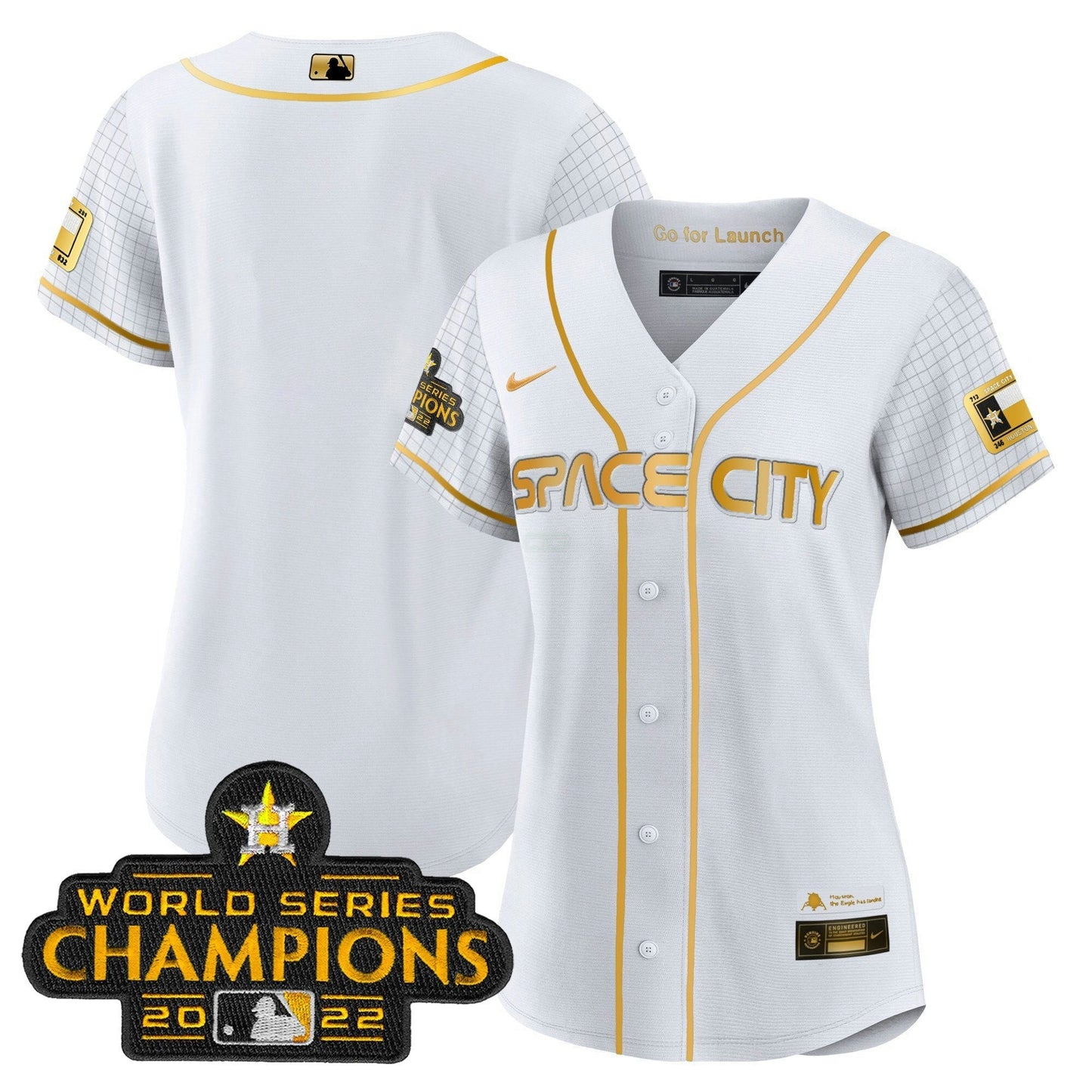 Camisa MLB Women’s 2023 Space City Champions Jersey