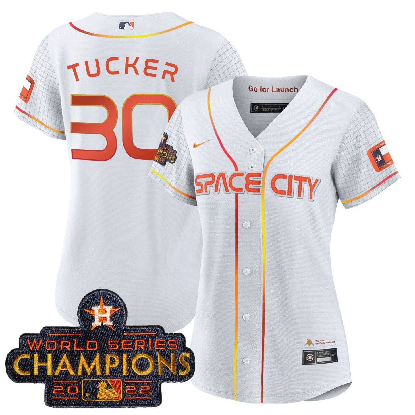 Camisa MLB Women’s 2023 Space City Champions Jersey