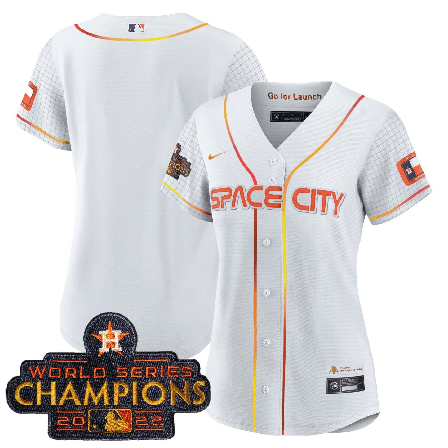 Camisa MLB Women’s 2023 Space City Champions Jersey