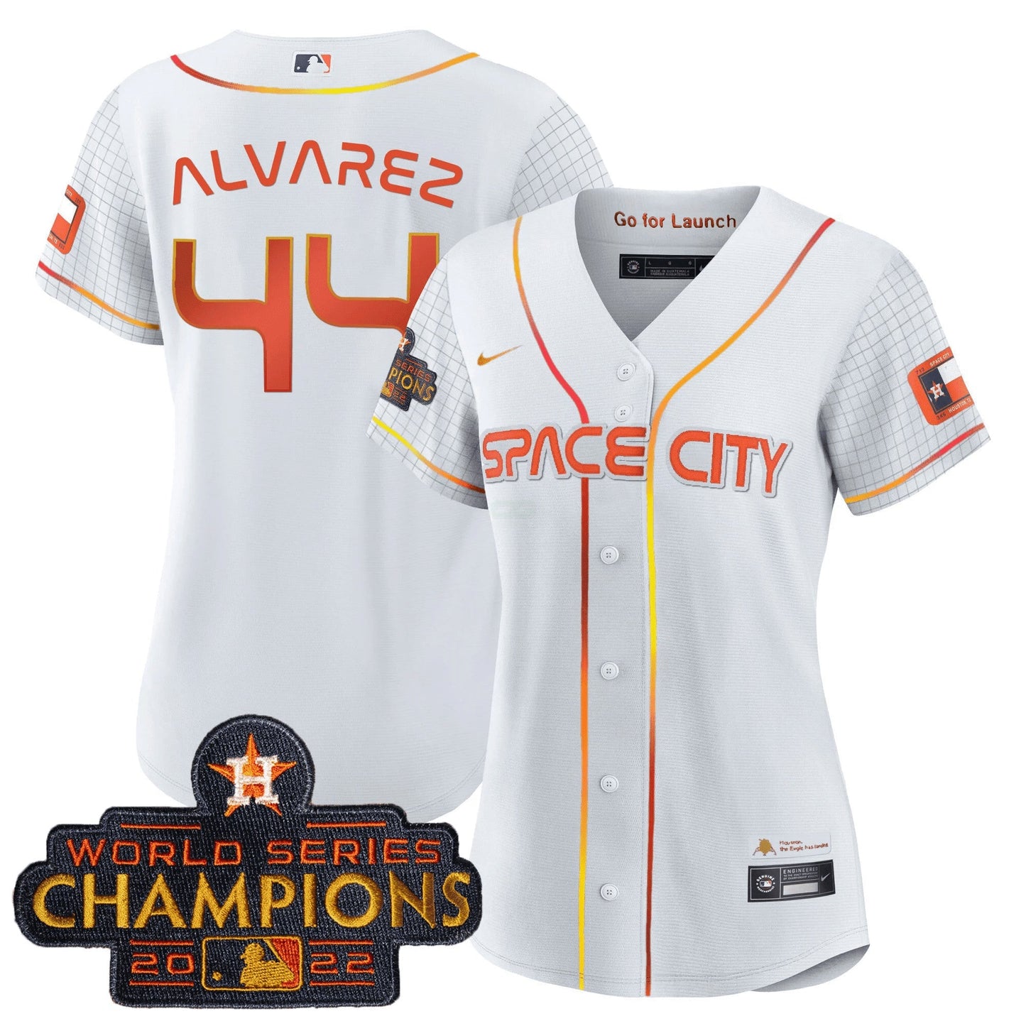 Camisa MLB Women’s 2023 Space City Champions Jersey