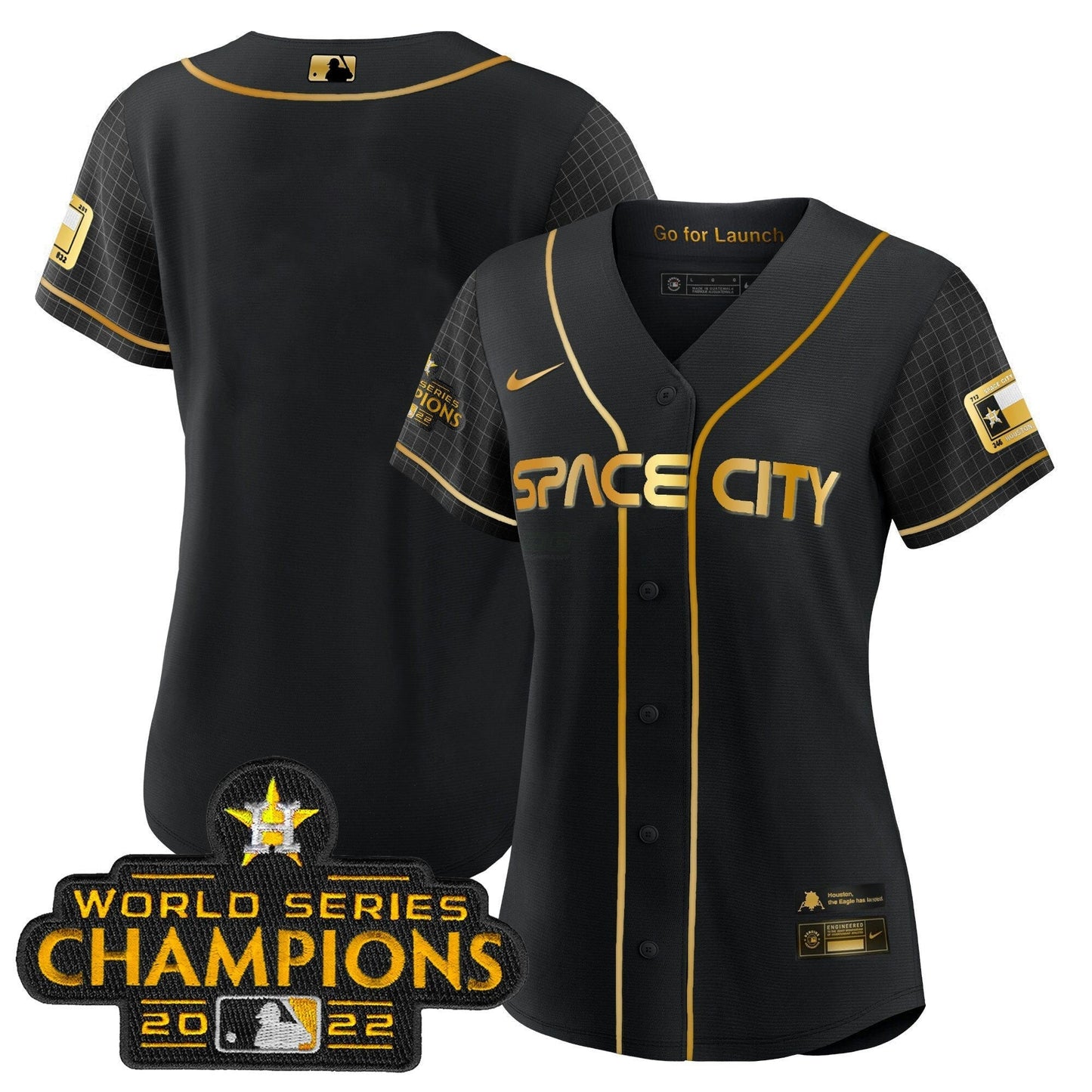 Camisa MLB Women’s 2023 Space City Champions Jersey