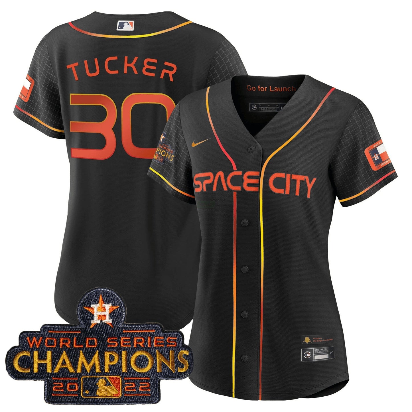 Camisa MLB Women’s 2023 Space City Champions Jersey