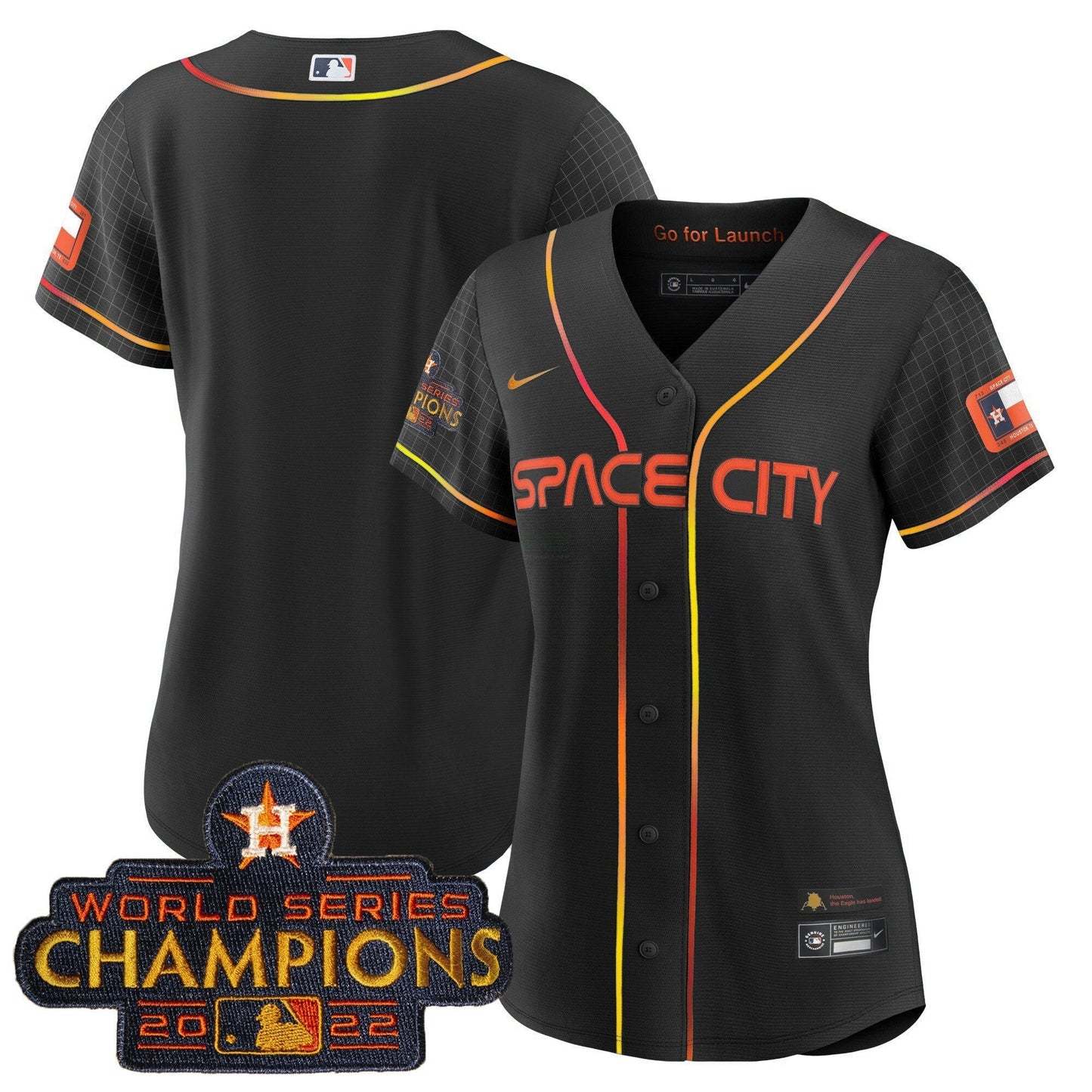 Camisa MLB Women’s 2023 Space City Champions Jersey