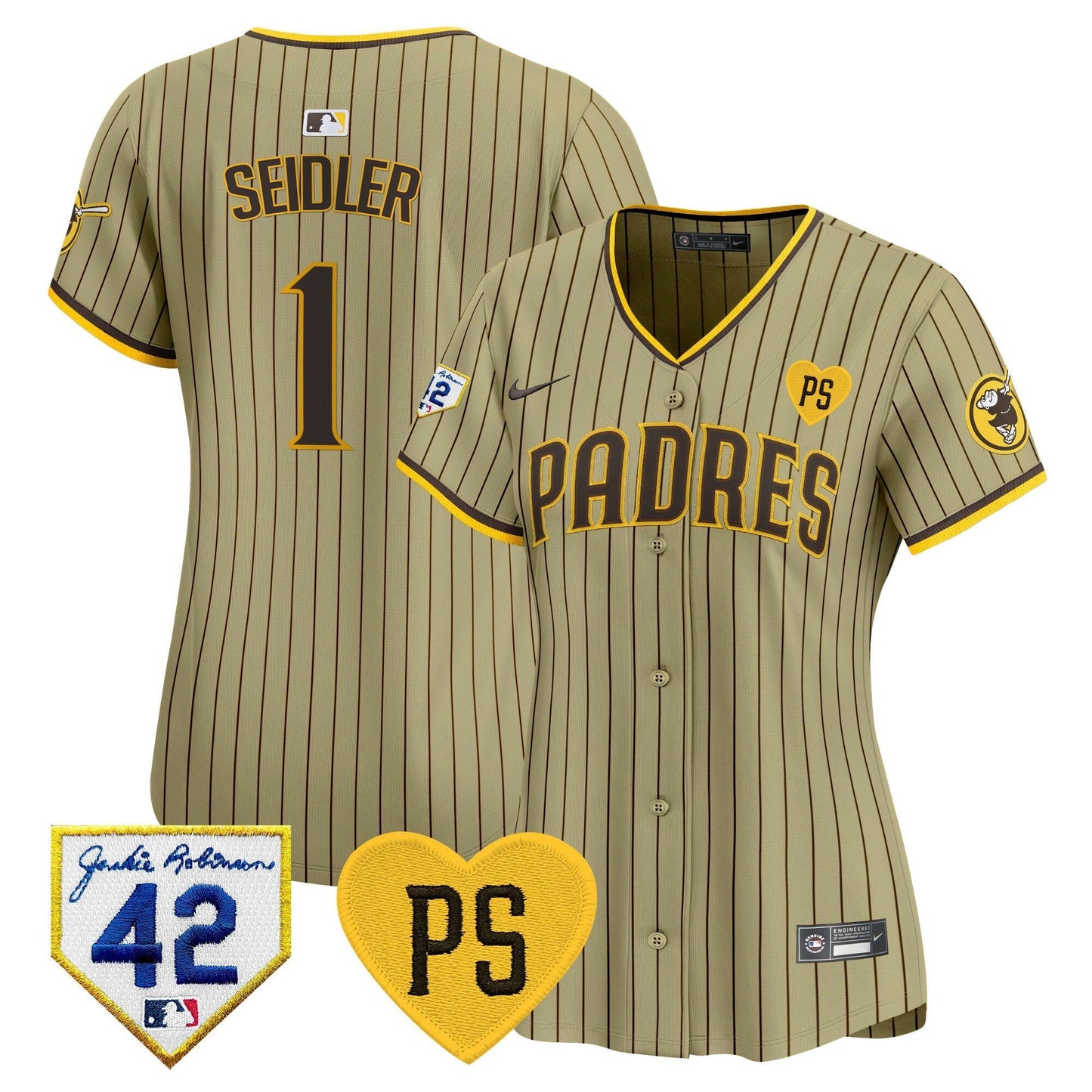 Camisa MLB Women’s 2024 “For Peter” & Robinson Patch Vapor Premier Limited Jersey