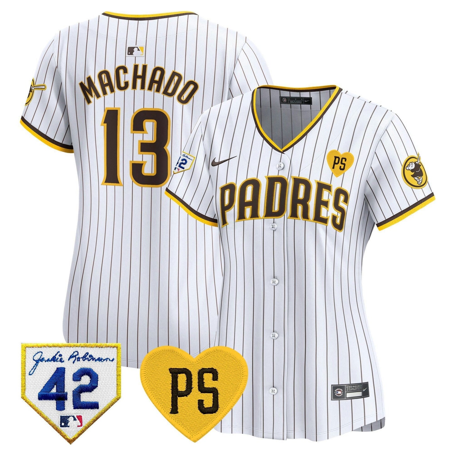 Camisa MLB Women’s 2024 “For Peter” & Robinson Patch Vapor Premier Limited Jersey