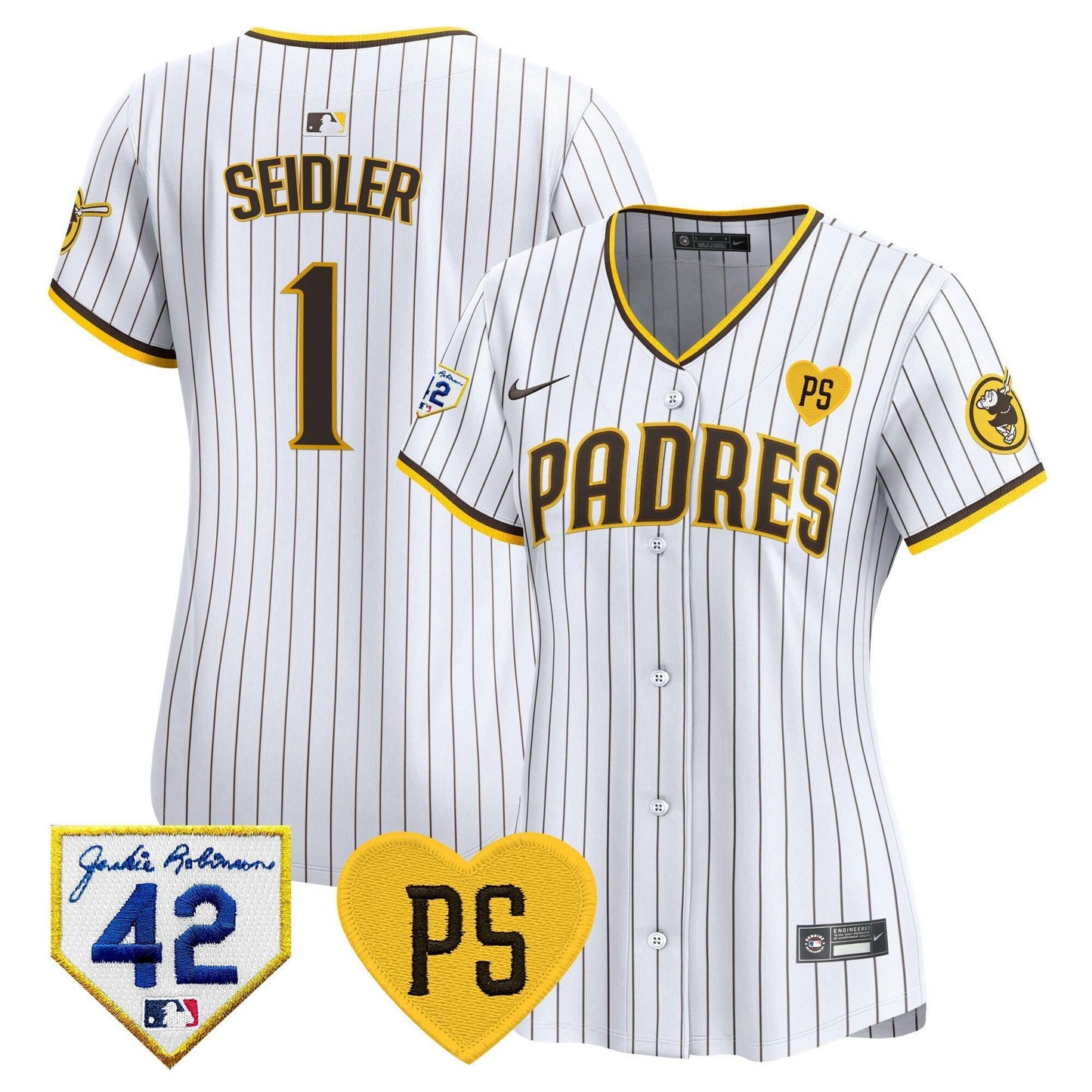 Camisa MLB Women’s 2024 “For Peter” & Robinson Patch Vapor Premier Limited Jersey