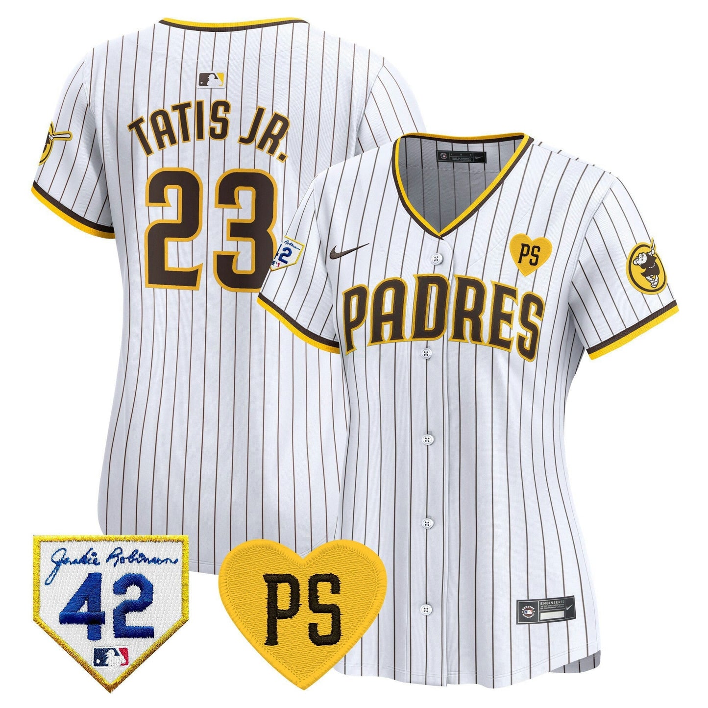 Camisa MLB Women’s 2024 “For Peter” & Robinson Patch Vapor Premier Limited Jersey