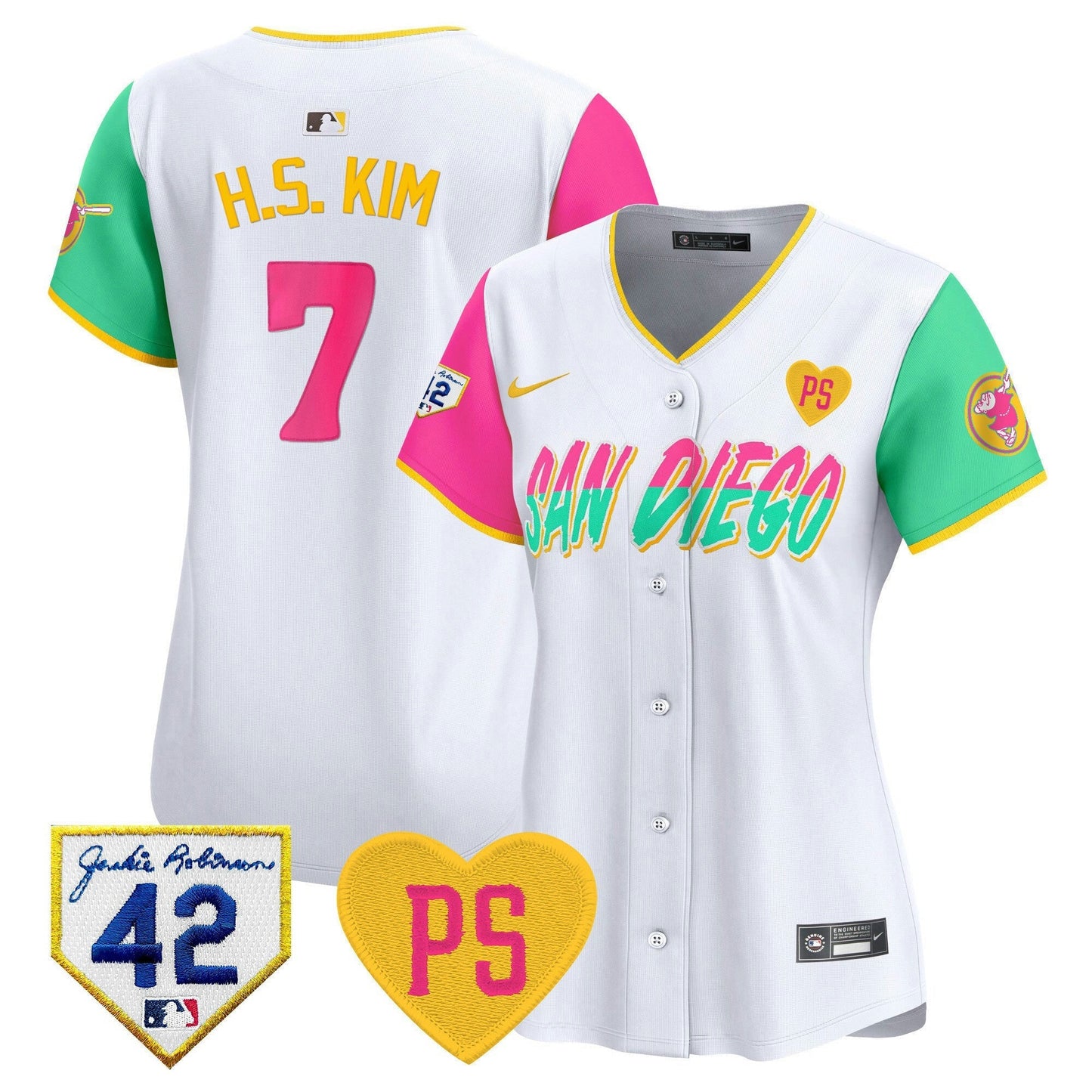 Camisa MLB Women’s 2024 “For Peter” & Robinson Patch Vapor Premier Limited Jersey