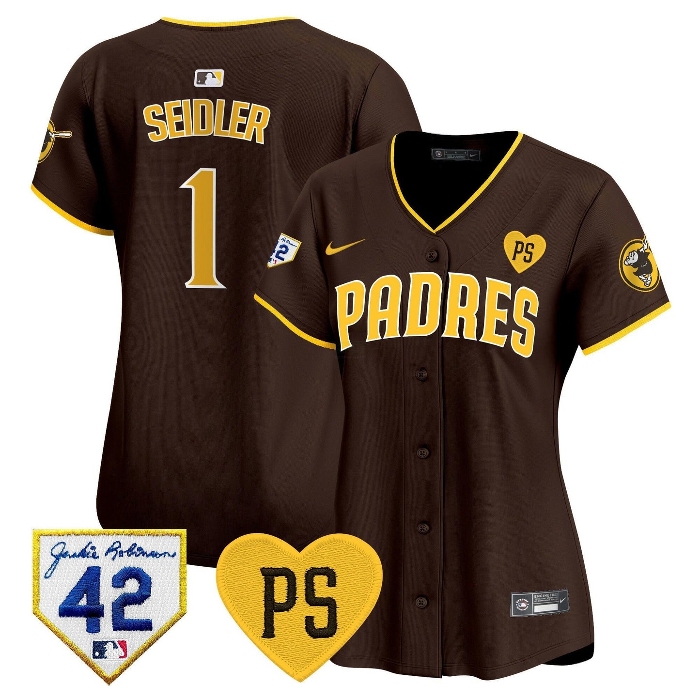 Camisa MLB Women’s 2024 “For Peter” & Robinson Patch Vapor Premier Limited Jersey