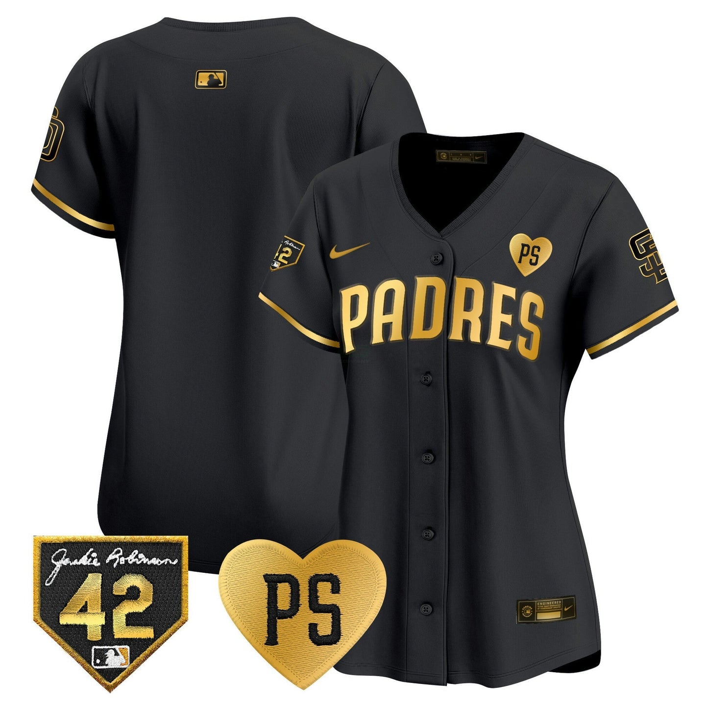 Camisa MLB Women’s 2024 “For Peter” & Robinson Patch Vapor Premier Limited Jersey