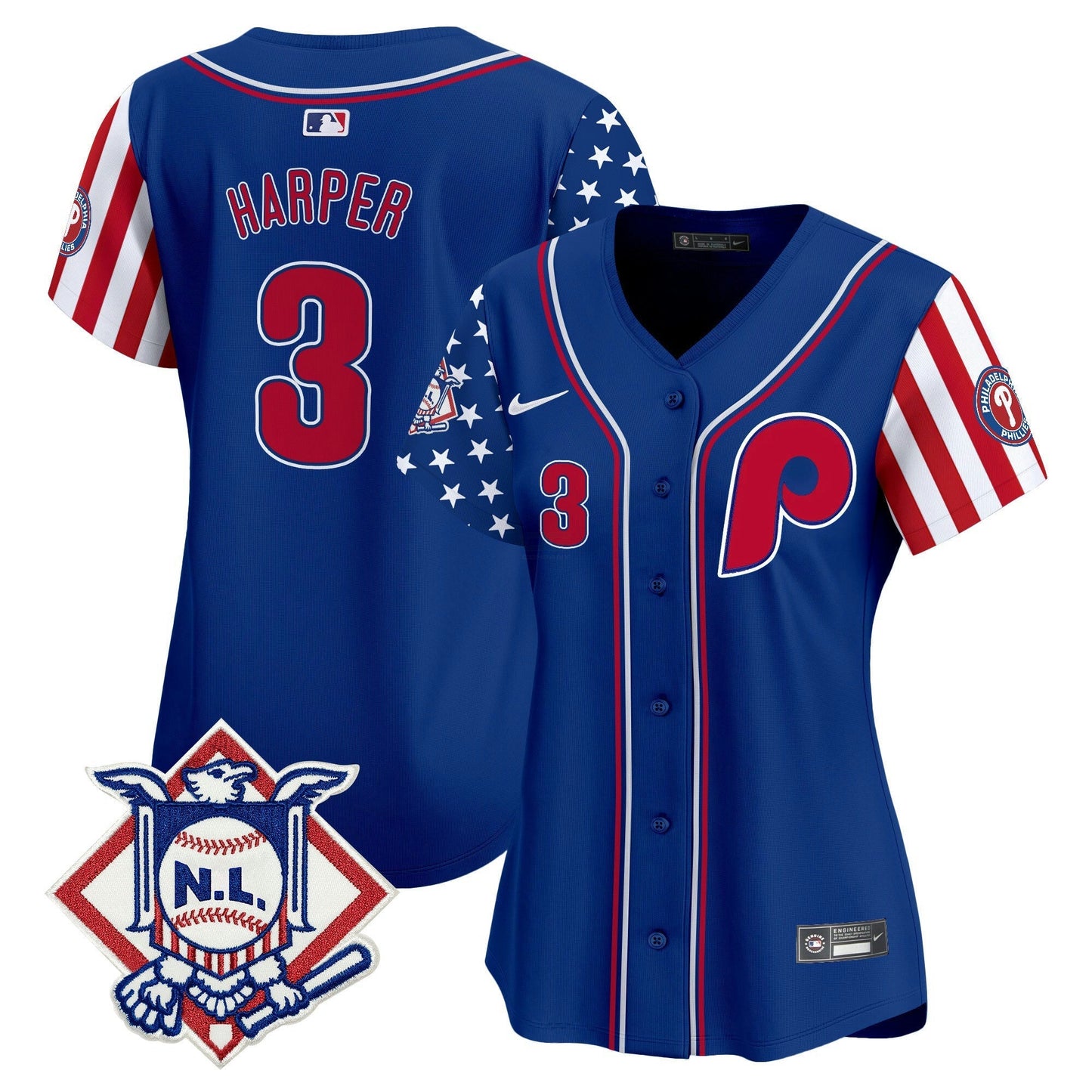 Camisa MLB Women’s 2024 Fourth of July Vapor Premier Limited Jersey