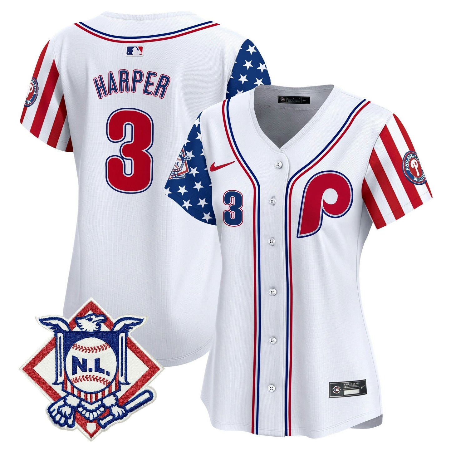 Camisa MLB Women’s 2024 Fourth of July Vapor Premier Limited Jersey