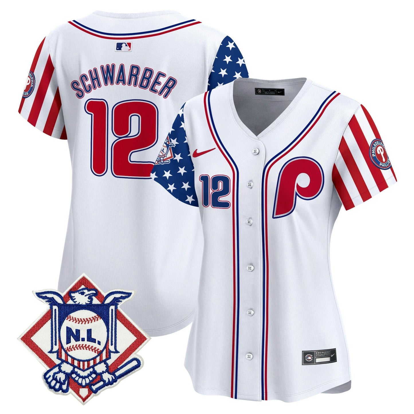 Camisa MLB Women’s 2024 Fourth of July Vapor Premier Limited Jersey