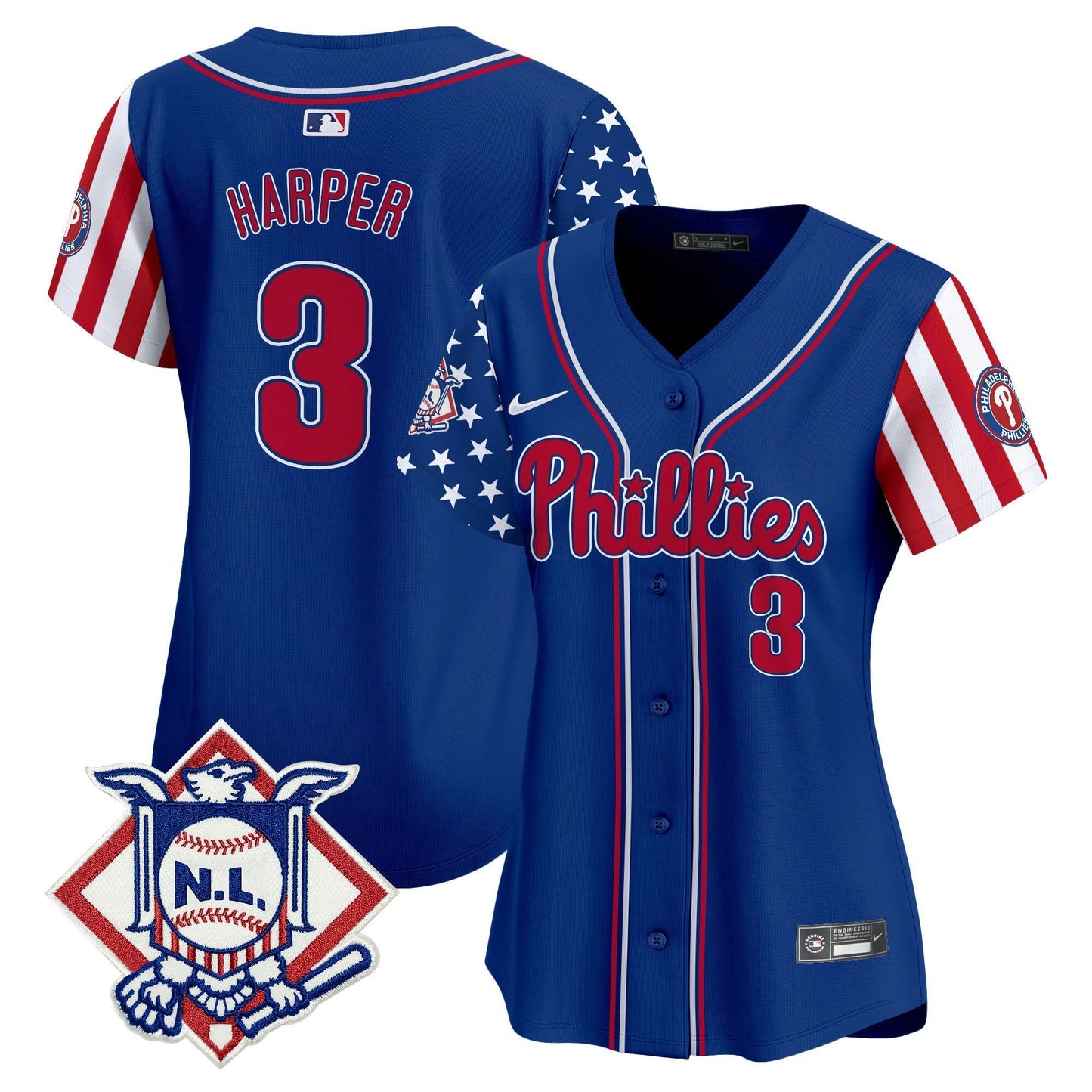 Camisa MLB Women’s 2024 Fourth of July Vapor Premier Limited Jersey V2