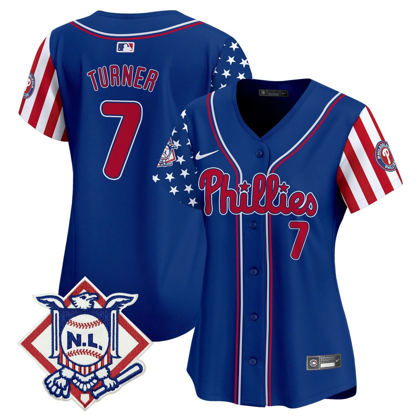Camisa MLB Women’s 2024 Fourth of July Vapor Premier Limited Jersey V2