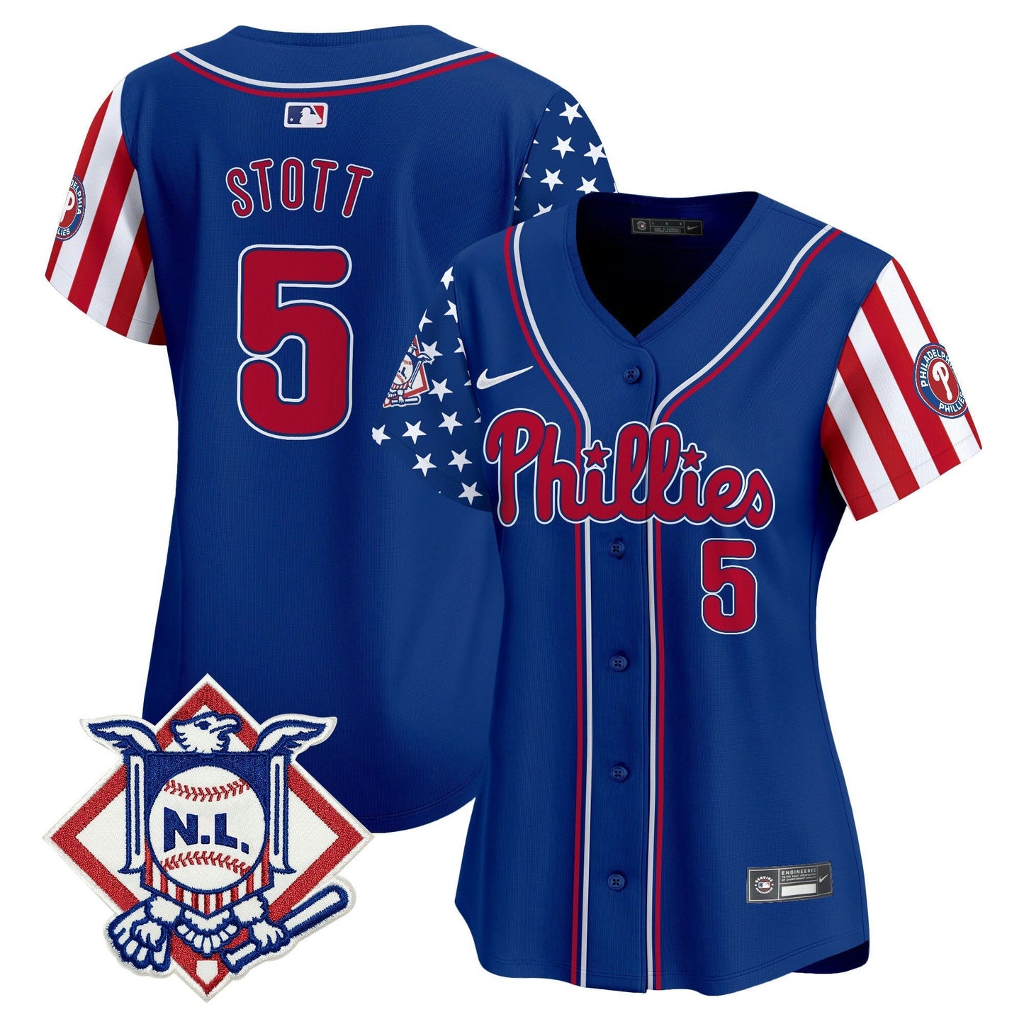 Camisa MLB Women’s 2024 Fourth of July Vapor Premier Limited Jersey V2