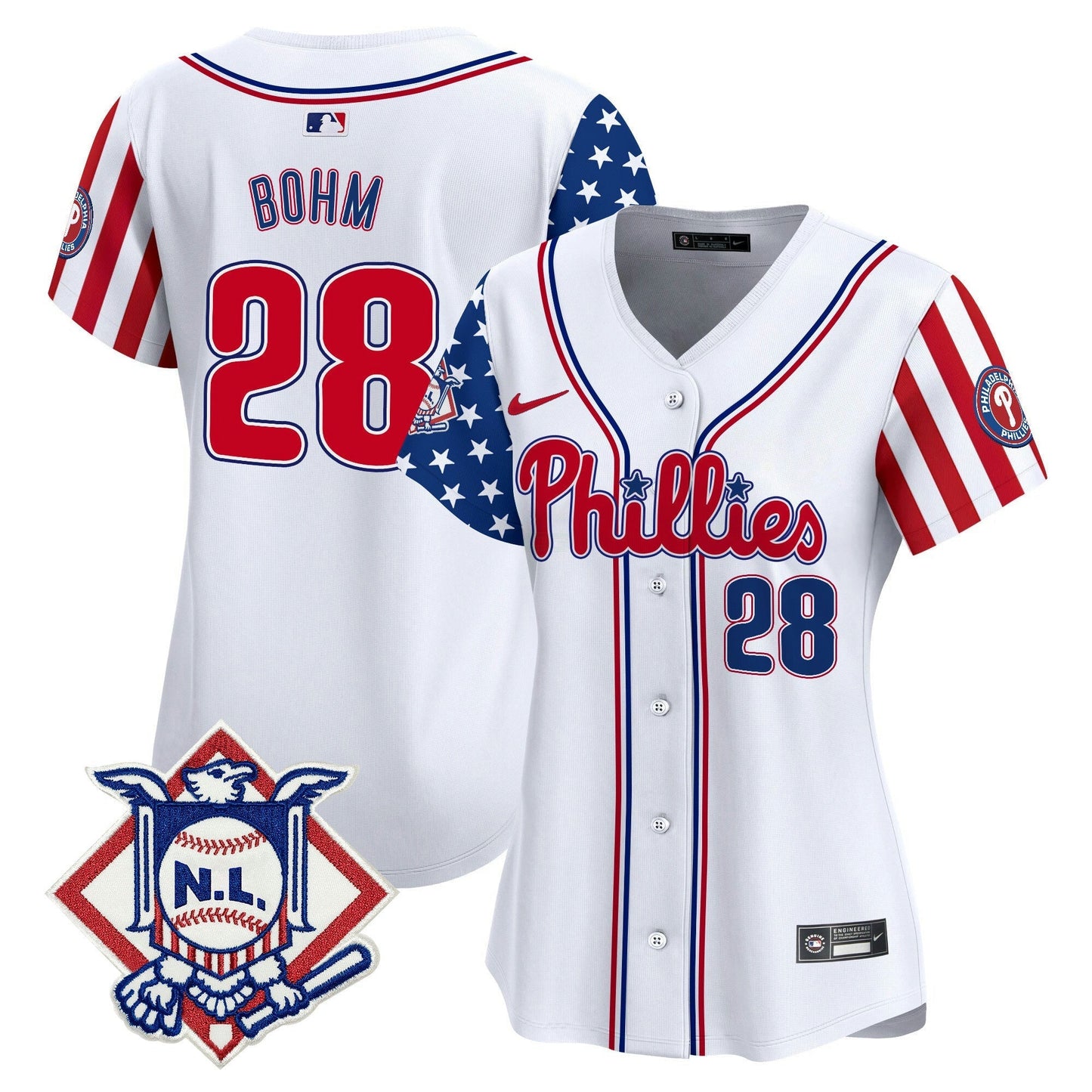 Camisa MLB Women’s 2024 Fourth of July Vapor Premier Limited Jersey V2